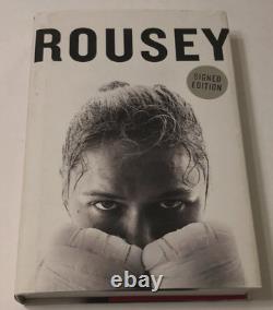 $125 My Fight Your Fight Ronda Rousey Signed 1st Edition COA 2015 Boxing Book