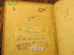 1834 SIGNED! John Randolph of Roanoke LETTERS TO A. RELATIVE Rare Virginia Book