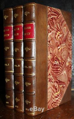 1838 Oliver Twist 3 Vols 1st State Charles DICKENS Signed Letter Gads Hill Paper