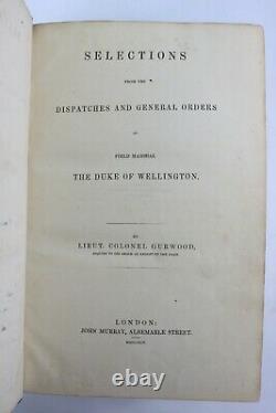 1841selections From Dispatches/order, Duke Of Wellingtonsigned Deluxe Edition