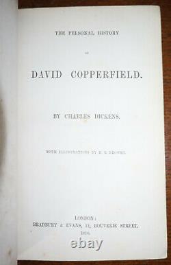 1850 David Copperfield 1st Ed C. DICKENS Signed Letter AUTHENTICATED Original