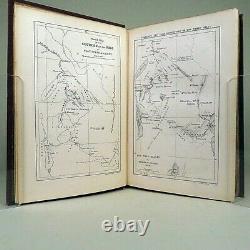 1864 Nile Basin Signed Richard F Burton Egypt Maps 1st Edition Travel MID East