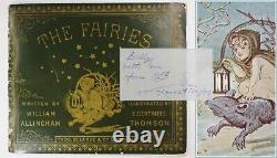 1883the Fairiesw. Allinghamsigned By Lewis Carrollchildren's Fairy Songrare