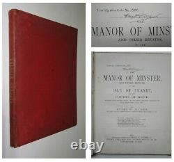 1889 1st HISTORY ISLE of THANET KENT Signed Limited Edition NUMBER ONE Aldred