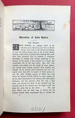 1891 Old Leeke Signed 1st Edition LEEK, STAFFORDSHIRE English Towns Rare