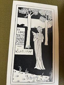 1899 Signed 1st Edition Elbert Hubbard Hand Illumined Frances Carmody #241