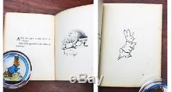 1901 The Tale of Peter Rabbit SIGNED by Author Beatrix Potter. Private printing