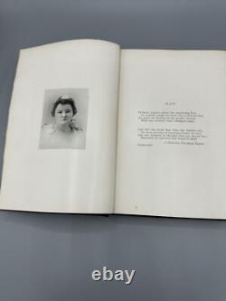 1902 Signed 1st Edition Edward J Hamilton Hoosier Poetry Book Western Press