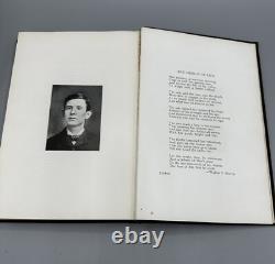 1902 Signed 1st Edition Edward J Hamilton Hoosier Poetry Book Western Press