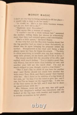 1907 Money Magic Hamlin Garland Illustrated Signed 1st Edition
