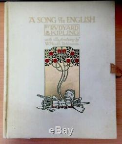 1909 A Song of the English Signed and ltd edition, Kipling. Heath Robinson