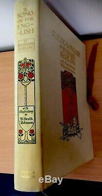 1909 A Song of the English Signed and ltd edition, Kipling. Heath Robinson