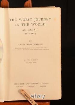 1922 The Worst Journey in The World Apsley Cherry-Garrard Signed Letter Very Sca