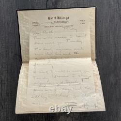 1929 Five and Ten Fannie Hurst SIGNED 1st Edition+Handwritten Letter & Clipping