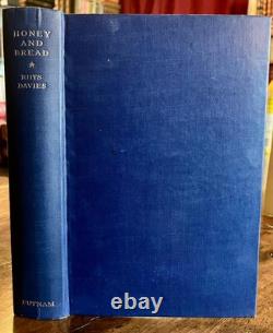 1935 RHYS DAVIES 1st Edition HONEY & BREAD Signed Copy + D/W Mining Novel Wales