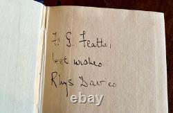 1935 RHYS DAVIES 1st Edition HONEY & BREAD Signed Copy + D/W Mining Novel Wales