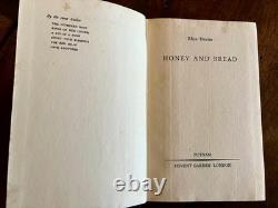1935 RHYS DAVIES 1st Edition HONEY & BREAD Signed Copy + D/W Mining Novel Wales