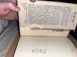1937 Bookplate Signed 1st Edition Birth by Zona Gale D Appleton Rare! HC DJ