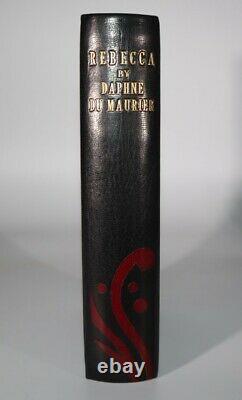 1938 REBECCA by Daphne du Maurier 1st Edition SIGNED by Author Leather Binding