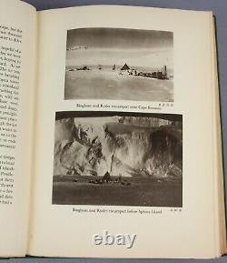 1938 Rymill Southern Lights account Graham Land Expedition MAPS antarctic