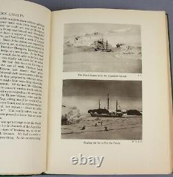1938 Rymill Southern Lights account Graham Land Expedition MAPS antarctic