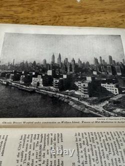 1939 New York Advancing Book Signed 1st Edition World's Fair Edition Rare