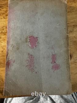 1939 New York Advancing Book Signed 1st Edition World's Fair Edition Rare