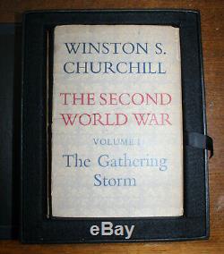 1948 Winston Churchill The Second World War Signed Volume Six 1st Editions Photo