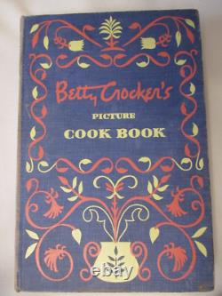 1950 BETTY CROCKER 1st EDITION SIGNED, PERSONALIZED SPEC. ED. PICTURE COOKBOOK