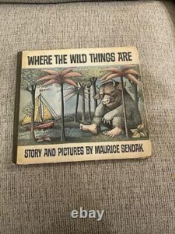 1963 Where The Wild Things Are 1st Edition Signed By Maurice Sendak, Very Rare