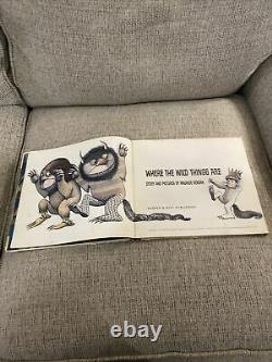 1963 Where The Wild Things Are 1st Edition Signed By Maurice Sendak, Very Rare
