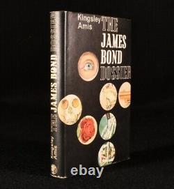 1965 The James Bond Dossier Kingsley Amis Signed 1st Edition With Dustwrapper