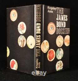 1965 The James Bond Dossier Kingsley Amis Signed 1st Edition With Dustwrapper