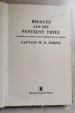1967 BIGGLES & THE PENITENT THIEF 1ST EDITION BROCKHAMPTON illus CAPT JOHNS