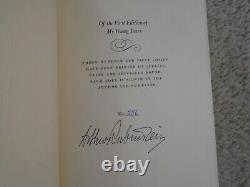 1973 Arthur Rubinstein My Young Years SIGNED Limited 1st Edition 286/350