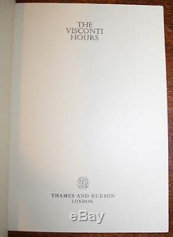 1973 The Visconti Book of Hours Signed Ltd Edition Zaehnsdorf Vellum Binding