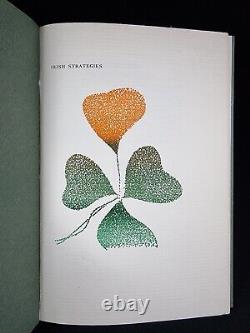 1975 Irish Strategies LIMITED EDITION #263 of 350 copies SIGNED x3 Dolmen Press