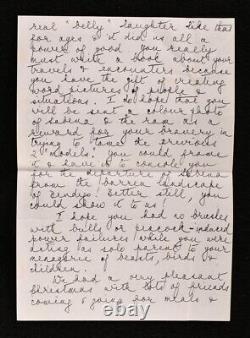 1977 Marianne Williams Sybil Woods Very Scarce Signed 1st Limited Edition Letter