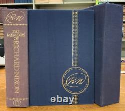 1978 Memoirs of Richard Nixon 1st Edition Signed by Author (Nixon) with Slip Case