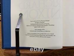 1978 Memoirs of Richard Nixon 1st Edition Signed by Author (Nixon) with Slip Case