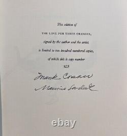 1984 Maurice Sendak / Love for Three Oranges Double Signed 1st Edition #123/200