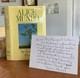 1986 Progress of Love Alice Munro 1st Edition 1st Printing Signed Author Letter