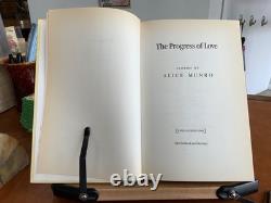 1986 Progress of Love Alice Munro 1st Edition 1st Printing Signed Author Letter