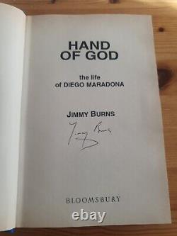 1996 Double Signed First Edition Hand Of God Diego Maradona First Edition