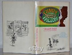 1st/1st Edition W. Dust Jacket Charlie And The Chocolate Factory Roald Dahl