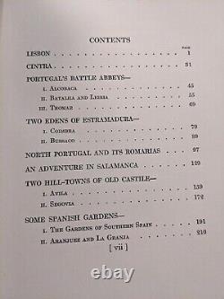 1st Edition Book 1922'Through Spain and Portugal' by Ernest Peixotto