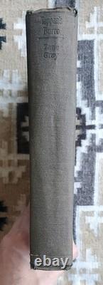 1st Edition Tappan's Burro and Other Stories by Zane Grey 1923-SIGNED