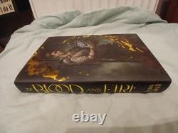 1st Edition test print Signed Of Blood And Fire By Ryan Cahill