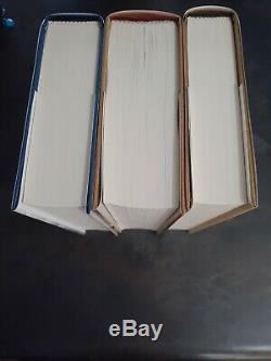 1st Signed Limited Subterranean Press Red Rising 2-4 by Pierce Brown Golden Son