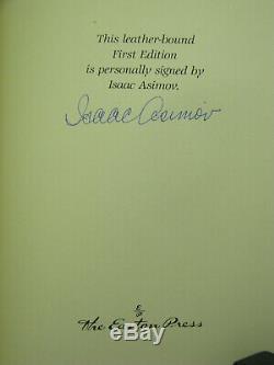 1st, signed by 3(author, intro, artist)Prelude to Foundation by Isaac Asimov, Easton